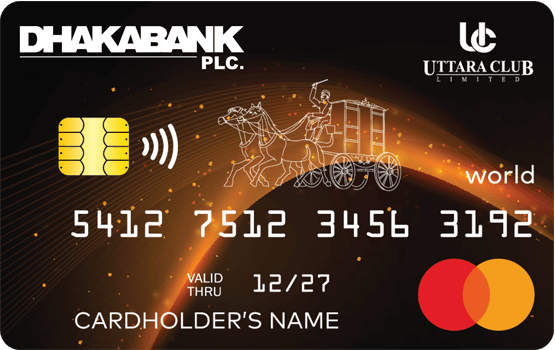 Uttara Club Co-branded Mastercard World Credit Card